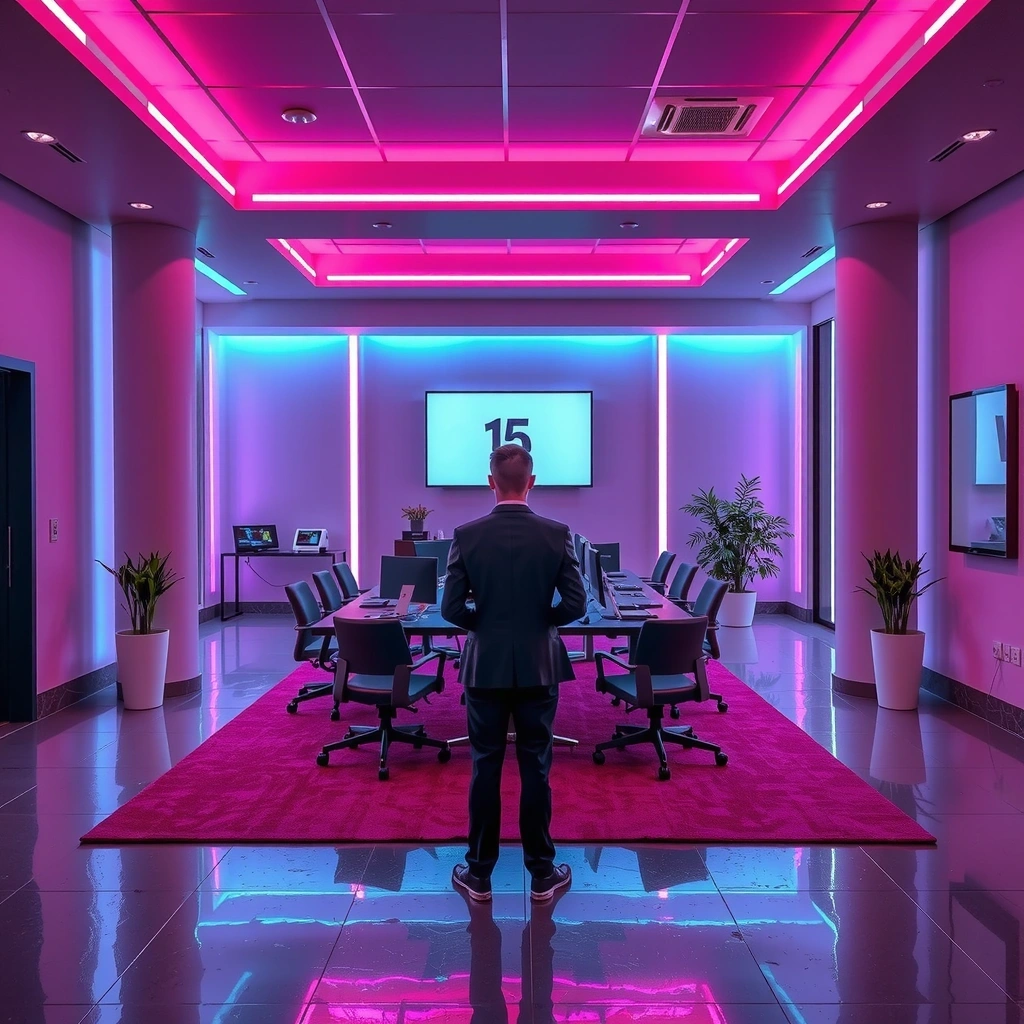 15th Anniversary celebration background